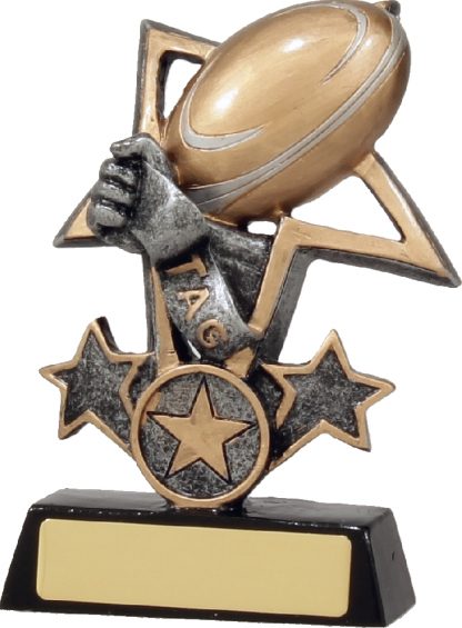 12442M Touch Football trophy 124mm