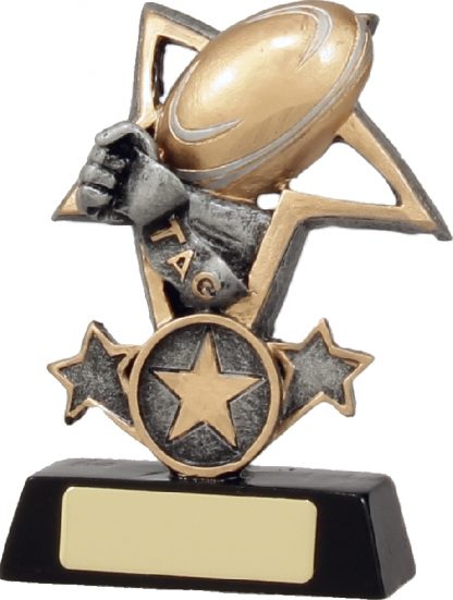 12442S Touch Football trophy 124mm
