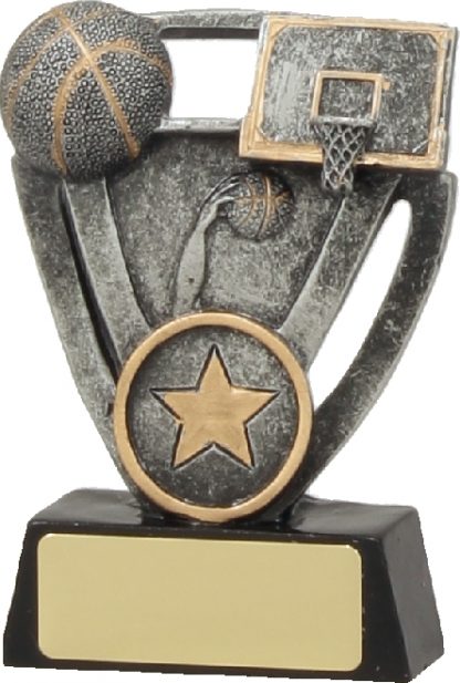 12734S Basketball trophy 100mm