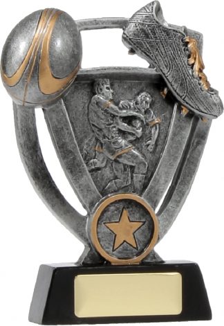 12739L Rugby trophy 150mm