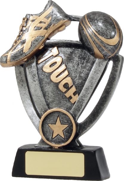 12742L Touch Football trophy 155mm