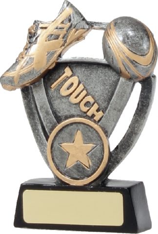 12742S Touch Football trophy 127mm