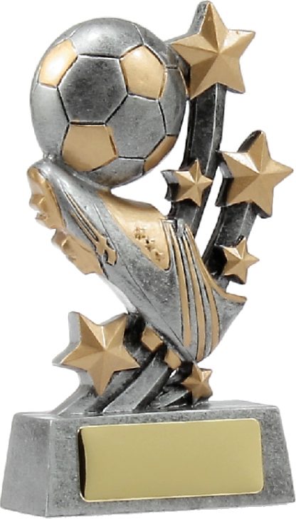 21038B Soccer trophy 130mm