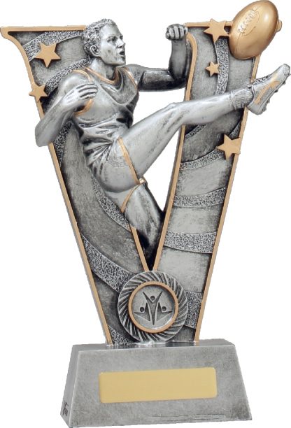 21488D Australian Rules (AFL) trophy 250mm