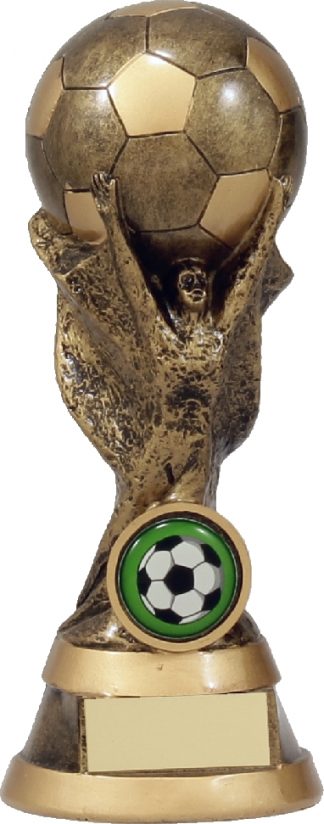 A1215A Soccer trophy 170mm