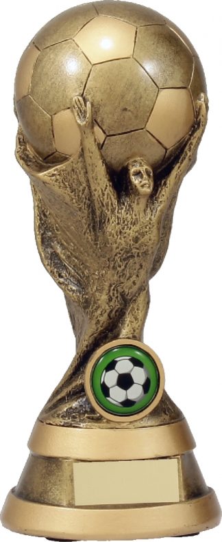 A1215B Soccer trophy 195mm