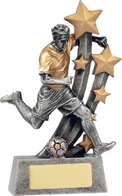 A1289A Soccer trophy 160mm