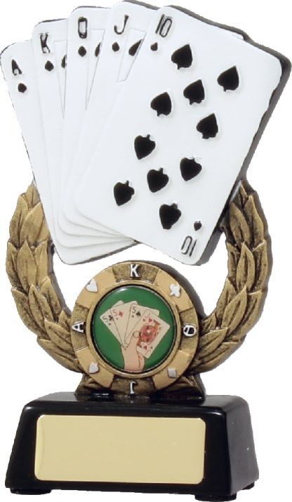 A897A Chess - Cards Trophy 145mm