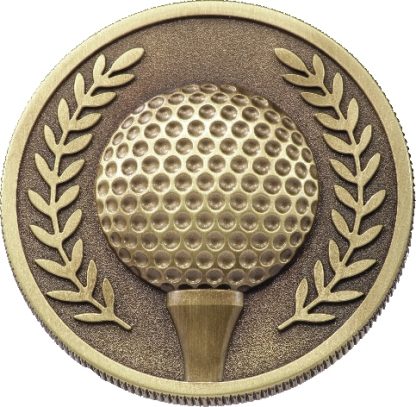 MJ17G Golf trophy 60mm