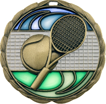 MS918G Tennis trophy 65mm