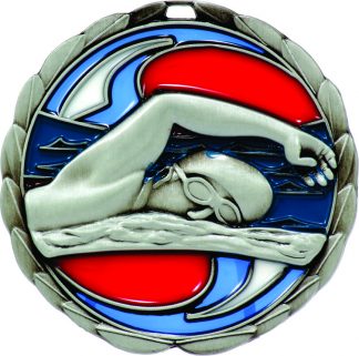 Swimming Medal MS902S 65mm