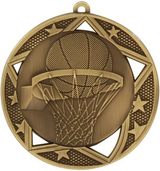 Basketball Medal MQ907G 70mm