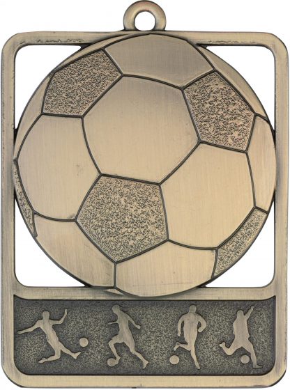 Soccer Medal MR904G 61mm